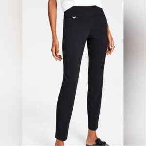Alfani Black Tummy Control Stretch Skinny Pant Size 8